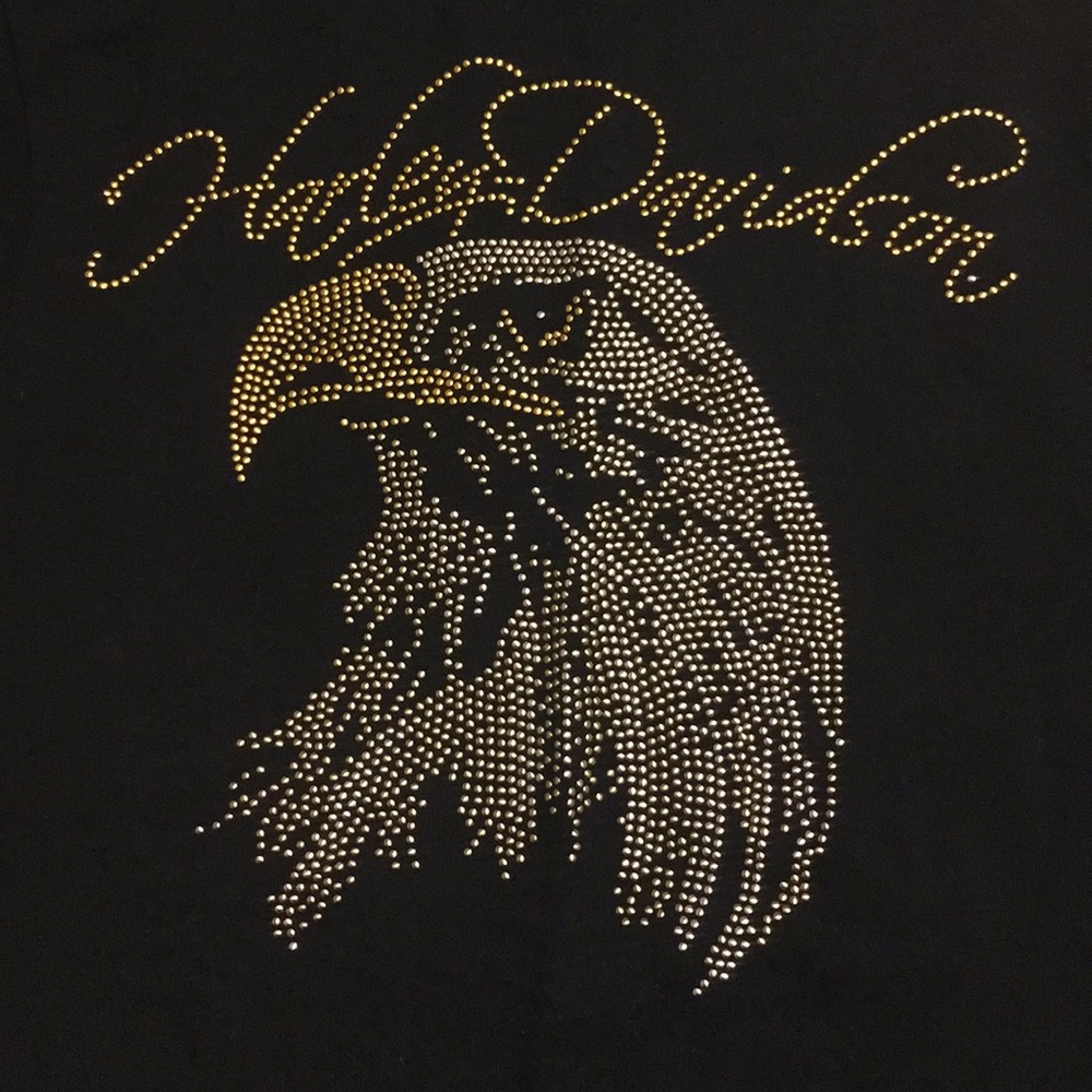 Harley Davidson long sleeve studded shirt